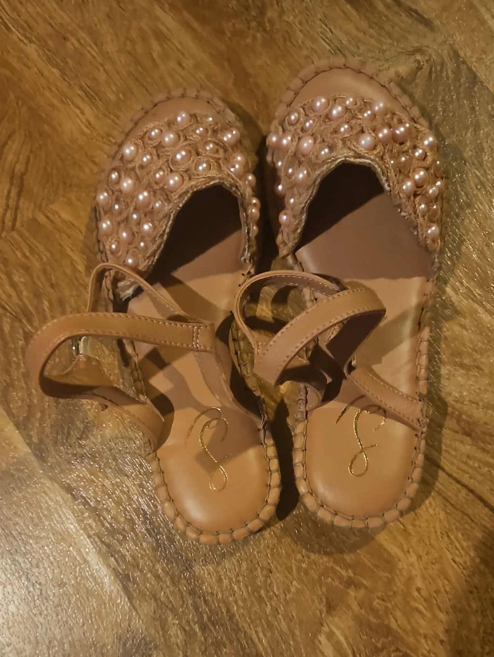 Sam Edelman Pink Ankle Strap Sandals Size 3M